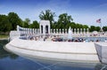 WW2 Memorial Royalty Free Stock Photo