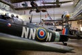 WW2 Spitfire warplane on display