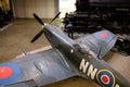 WW2 Spitfire warplane on display