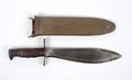 WW1 American combat knife Royalty Free Stock Photo