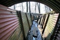 WW1 trench at Sanctuary Wood Royalty Free Stock Photo