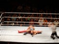 WWE Wrestler Jinder Mahal covers Shinsuke Nakamura for the in as ref counts