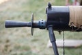 WWI german machine gun MG 08 Royalty Free Stock Photo