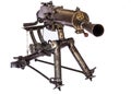 WWI Machine Gun Royalty Free Stock Photo