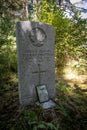 WWI Soldier\'s Grave, Byng Inlet, Ontario