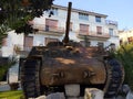 American Tank in Cassino Italy