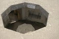 WWII German Mortar Emplacement at Longues-sur-Mer, Normandie, France