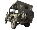 WWII Jeep rear view