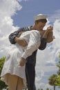 WWII Kiss in Bradenton, Florida