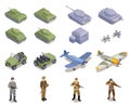 WWII Military Vehicles Set