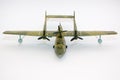 WWII model kit plane Royalty Free Stock Photo