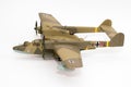 WWII model kit plane Royalty Free Stock Photo