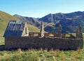 WWII ruins in the French Marinetines