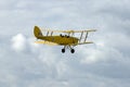 WWII Tiger Moth at Duxford airshow Royalty Free Stock Photo