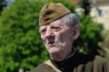 WWII veteran during a parade on victory Day on may 9