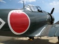 WWII Zero Fighter Plane Royalty Free Stock Photo