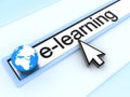 WWW e-learning Royalty Free Stock Photo