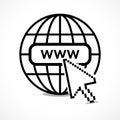 Www internet icon