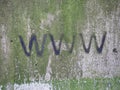 WWW internet url Royalty Free Stock Photo