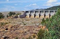 Wyangala Dam Spillway, central west NSW Royalty Free Stock Photo