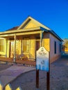 Wyatt Earp House Museum - Tombstone Arizona Royalty Free Stock Photo