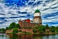 Wyborg Castle (HDR photo) Royalty Free Stock Photo