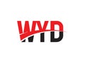 WYD Letter Initial Logo Design Vector Illustration Royalty Free Stock Photo