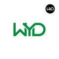 WYD Logo Letter Monogram Design Royalty Free Stock Photo