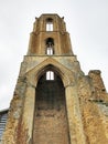 Ruined Tower, Wymondham Abbey, Norfolk, England Royalty Free Stock Photo