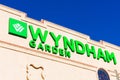 Wyndham Garden sign on the hotel building facade - San Jose, California, USA - 2020