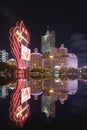 Wynn Casino and Grand Casino Lisboa in Macau, China