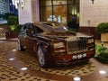 Wynn Macau Hotel Encore Tower Lobby Entrance Stylish Rolls Royce Transportation VIP Experience Design Luxury Lifestyle