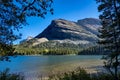 Wynn Mountain across Lake Josephine in Glacier National Park