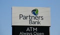 Partners Bank Wynne Sign, Arkansas Royalty Free Stock Photo