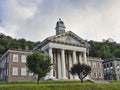 The Wyoming county courthouse in Pineville WV Royalty Free Stock Photo