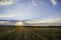 Wyoming Landscape at Sunrise Royalty Free Stock Photo