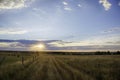 Wyoming Landscape at Sunrise Royalty Free Stock Photo