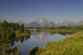 Wyoming Mountain reflection Royalty Free Stock Photo