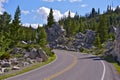 Wyoming Mountain Road