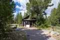 Exterior of the Jenny Lake Ranger Station in Grand Teton National Park