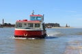 Wyre estuary ferry Knott End slipway, Lancashire