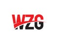 WZG Letter Initial Logo Design Vector Illustration Royalty Free Stock Photo