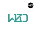 WZO Logo Letter Monogram Design Royalty Free Stock Photo