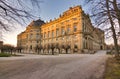 WÃÂ¼rzburg Residence Bavaria Germany in February Winter sunny day medieval city Royalty Free Stock Photo