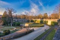 WÃÂ¼rzburg Residence Bavaria Germany in February Winter sunny day medieval city Royalty Free Stock Photo