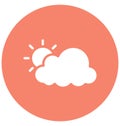 Bright day Vector Icon which can easily modified or edit Royalty Free Stock Photo