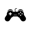 Game controller icon design. PS Stick symbol. Royalty Free Stock Photo