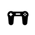 Game controller icon design. PS Stick symbol. Royalty Free Stock Photo