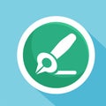 Fountain pen icon logo vector illustration Royalty Free Stock Photo