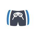 Swimming trunks icon